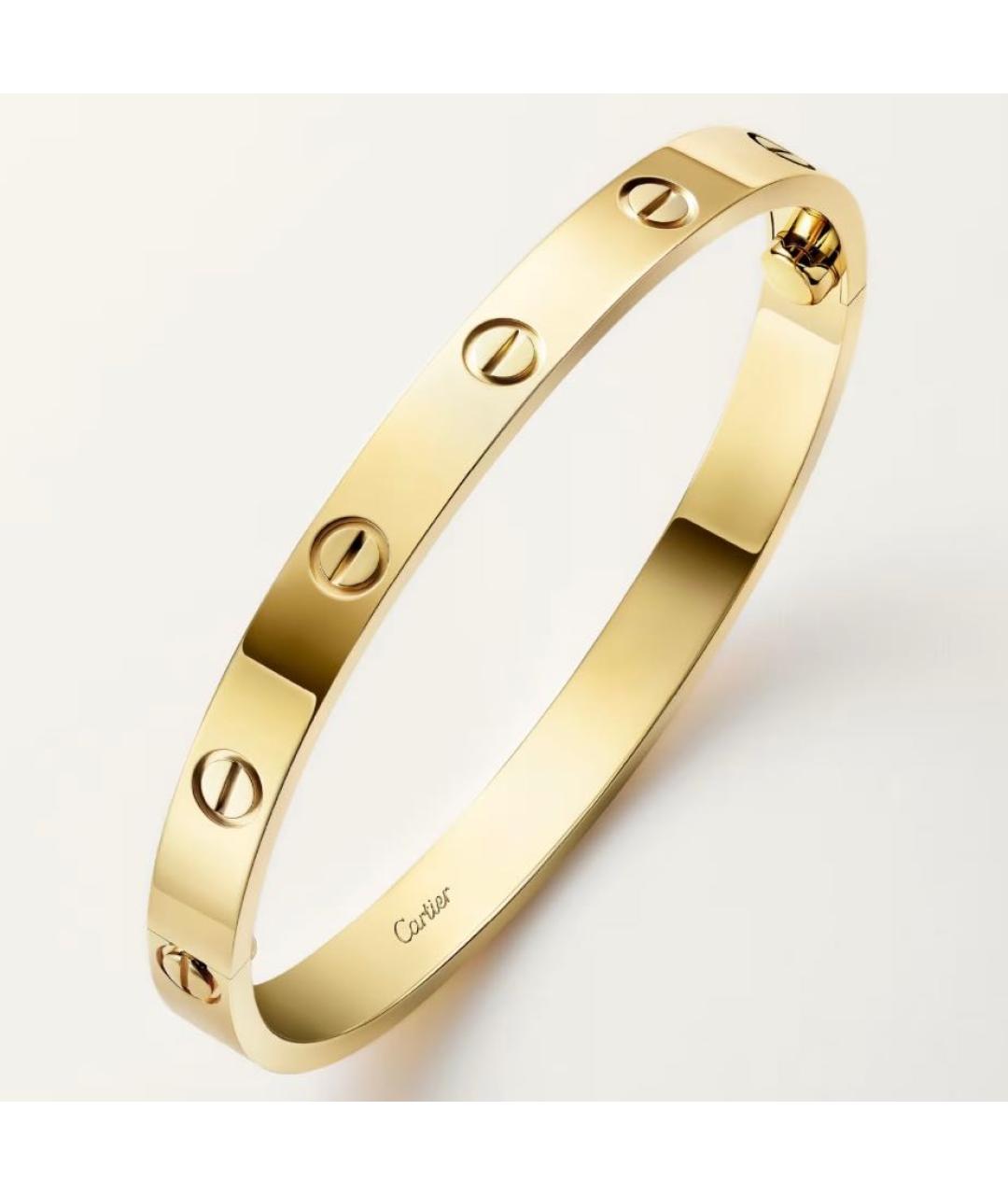 CARTIER Золотой браслет из желтого золота, фото 2
