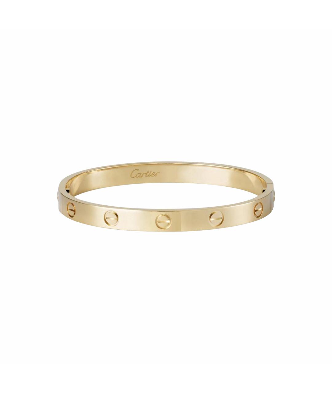 CARTIER Золотой браслет из желтого золота, фото 1