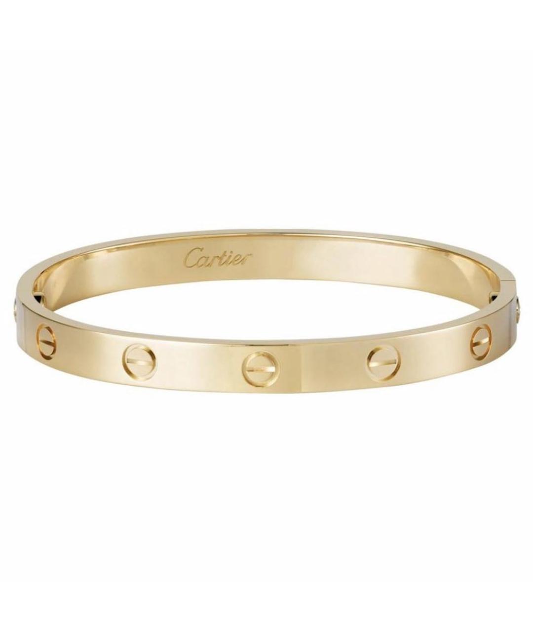 CARTIER Золотой браслет из желтого золота, фото 9