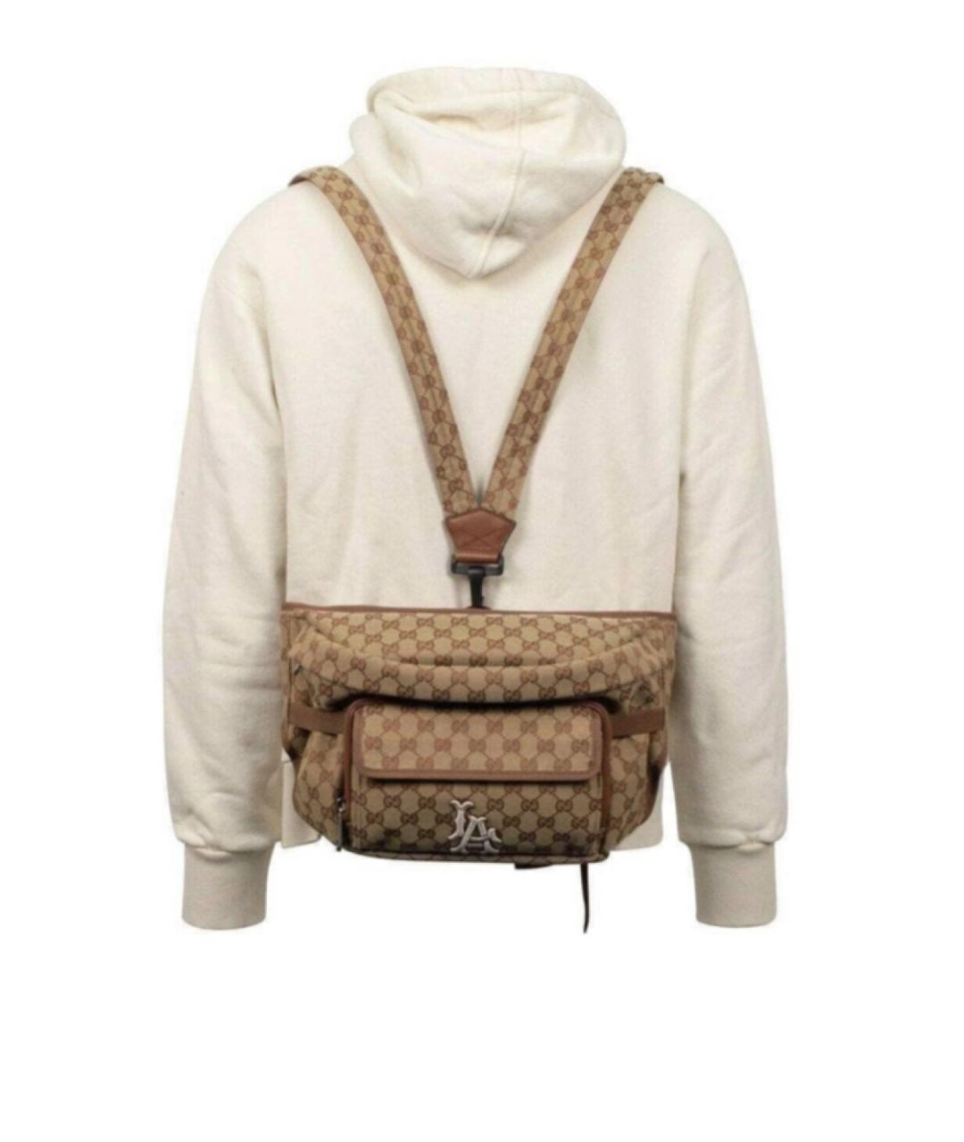 GUCCI Мульти тканевый рюкзак, фото 7