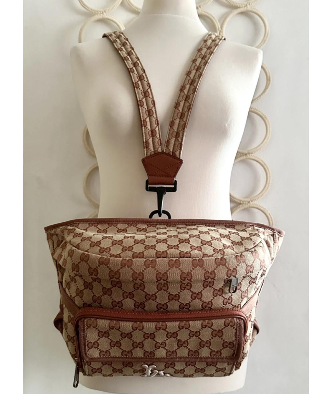 GUCCI Мульти тканевый рюкзак, фото 8