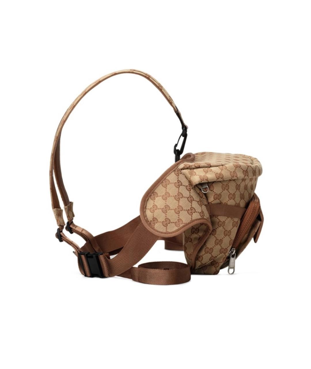 GUCCI Мульти тканевый рюкзак, фото 5