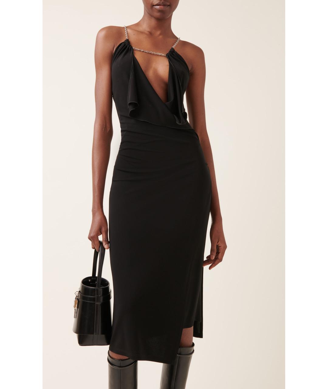 GIVENCHY Черное коктейльное платье, фото 3