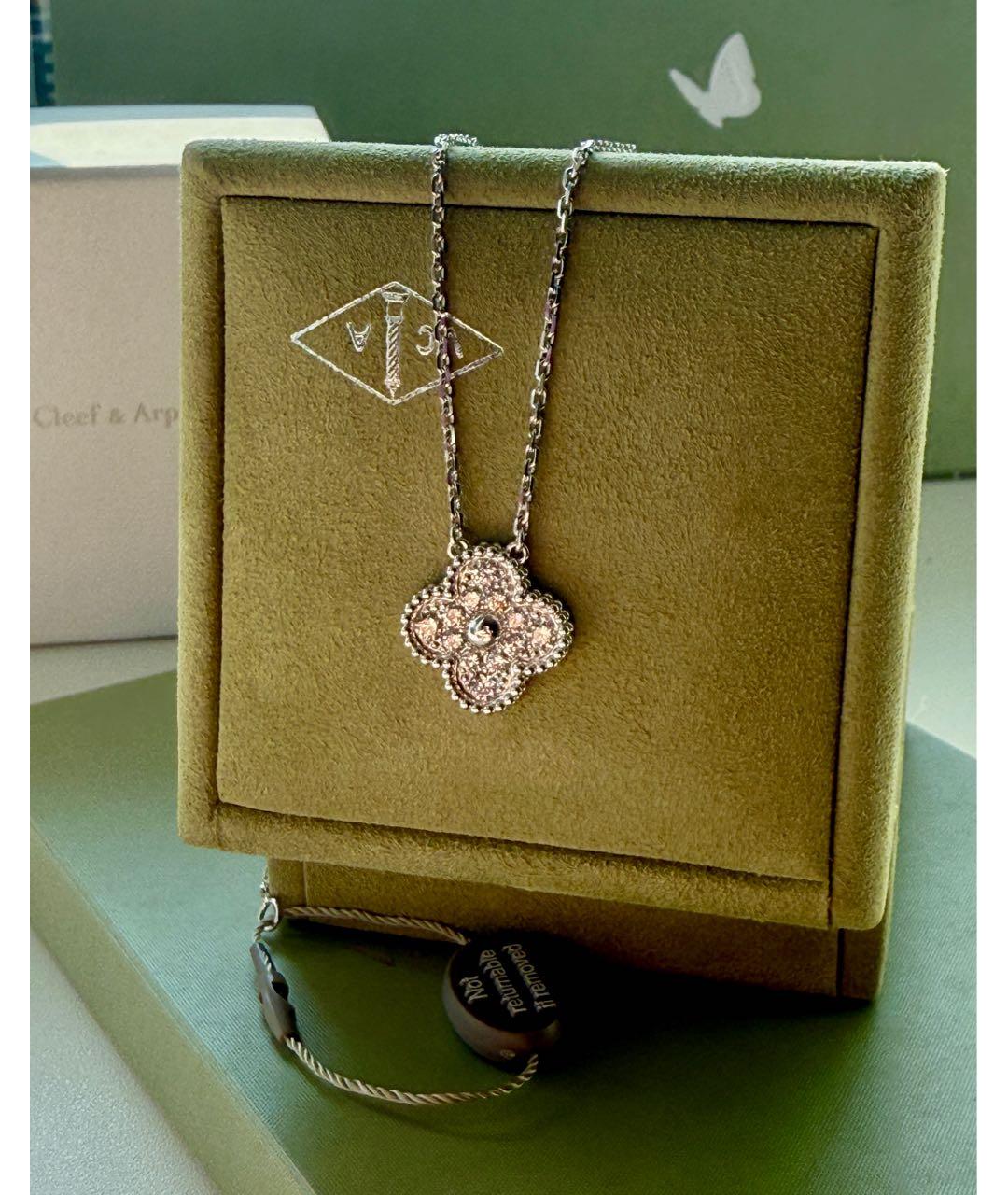 VAN CLEEF & ARPELS Подвеска из белого золота, фото 4