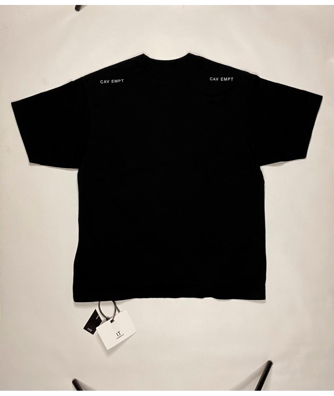 CAV EMPT Черная хлопковая футболка, фото 2