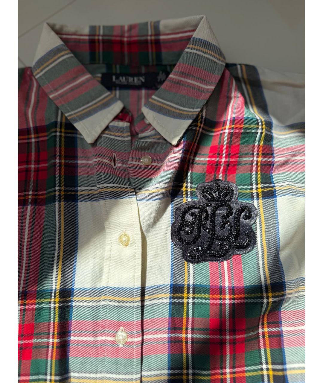 RALPH LAUREN Мульти хлопковая рубашка, фото 3