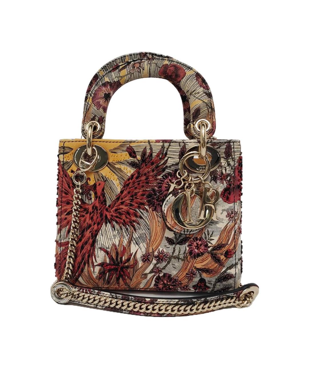 CHRISTIAN DIOR Черная кожаная сумка с короткими ручками, фото 1