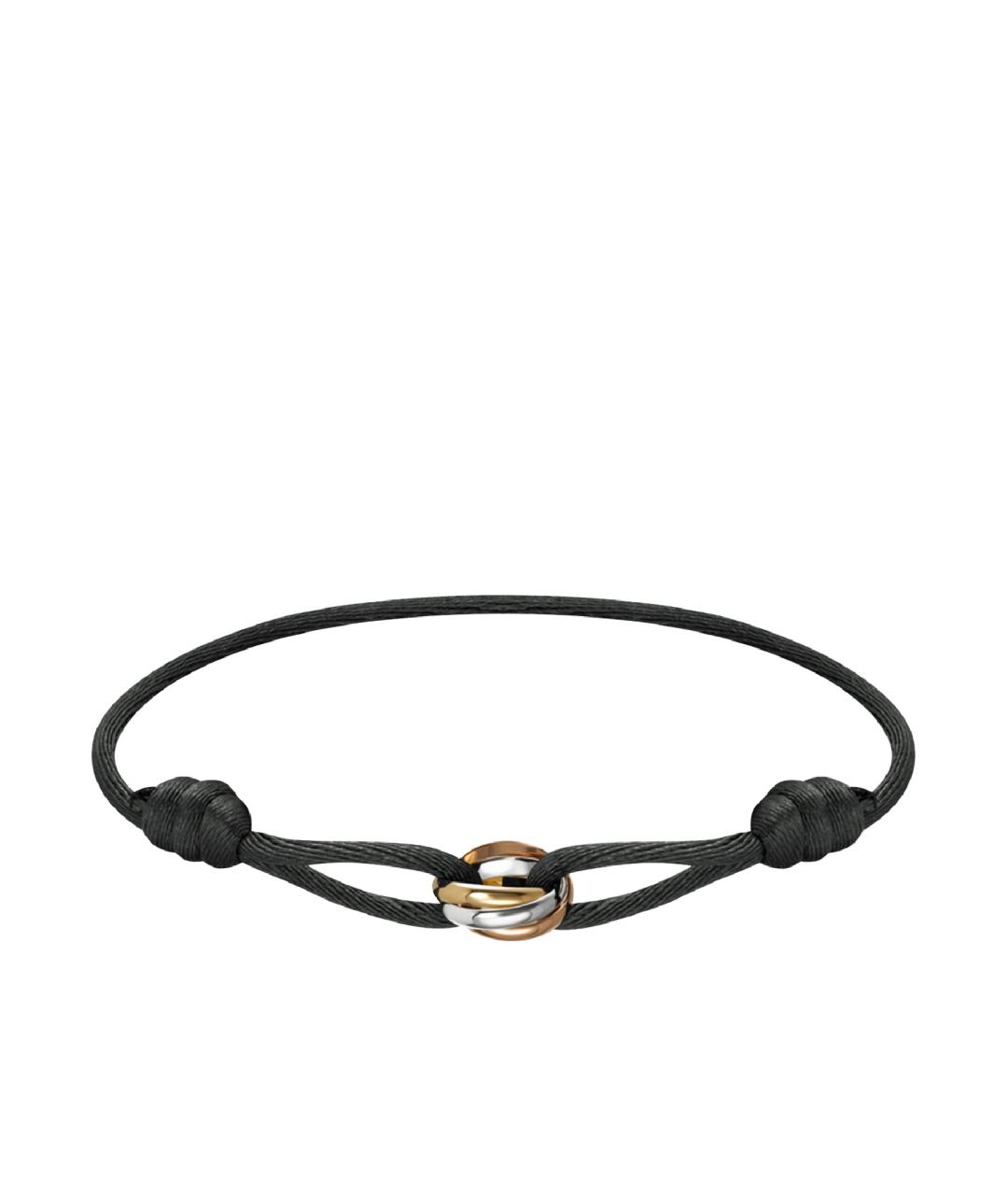 CARTIER Черный браслет из белого золота, фото 1
