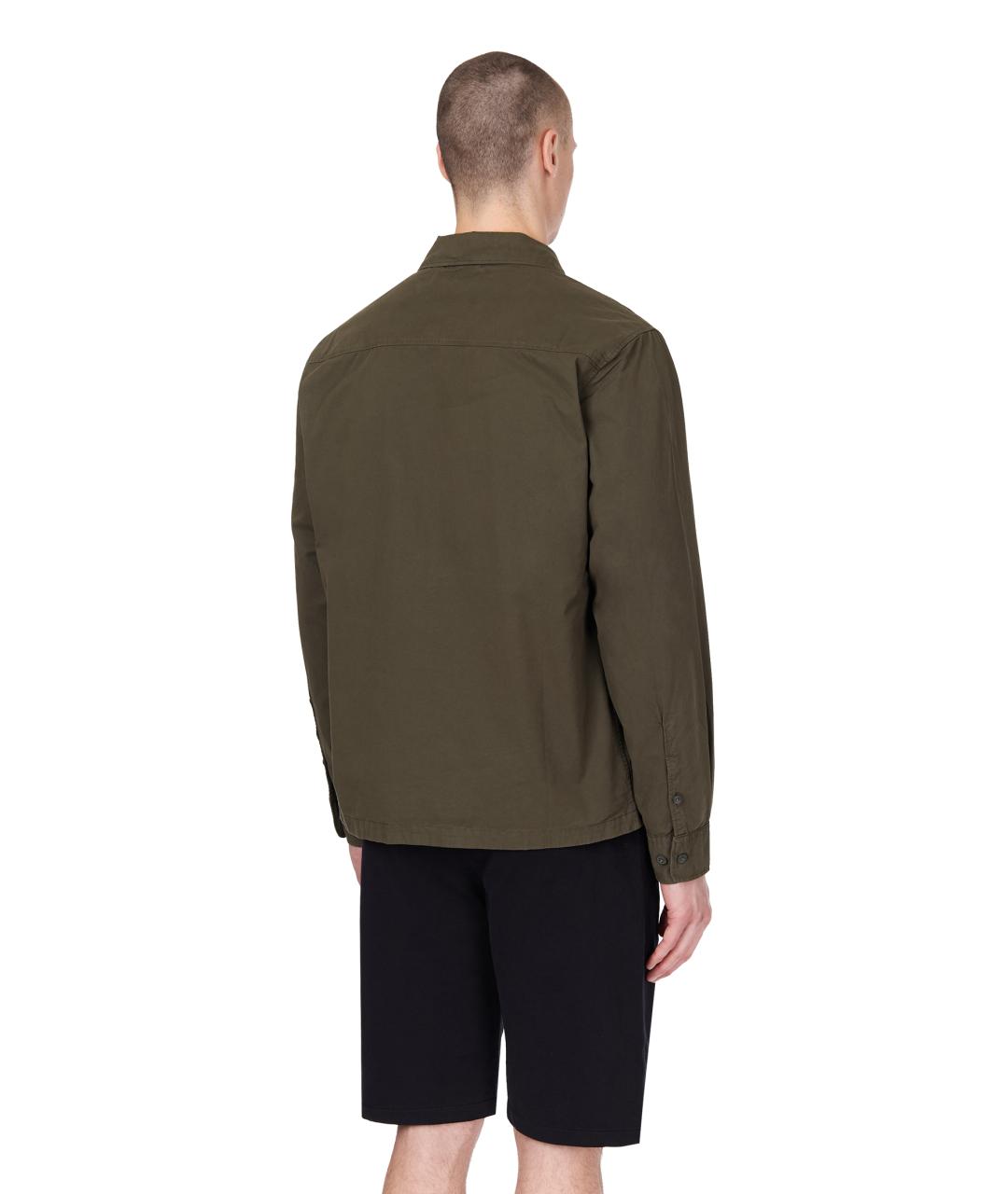 CP COMPANY Хаки хлопковая куртка, фото 4