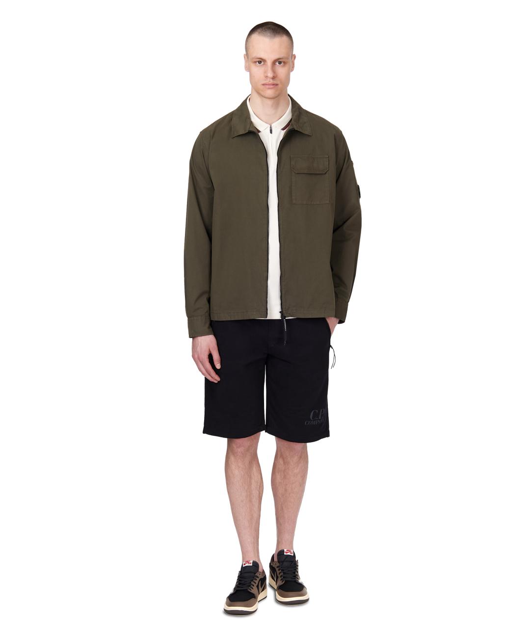 CP COMPANY Хаки хлопковая куртка, фото 2