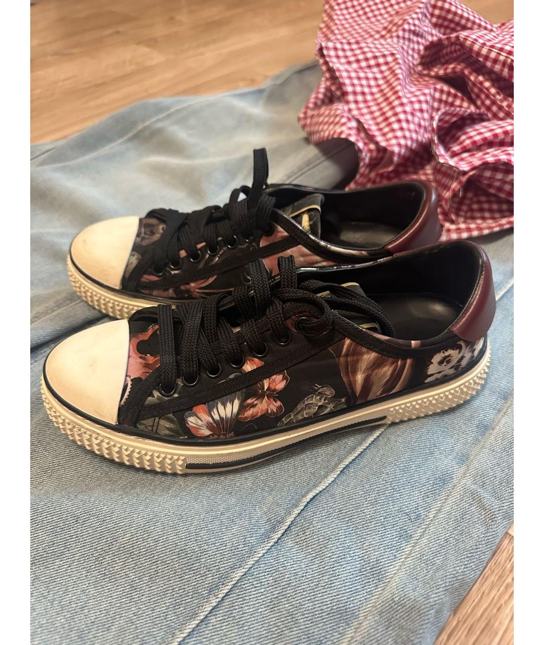 VALENTINO Текстильные кеды, фото 2