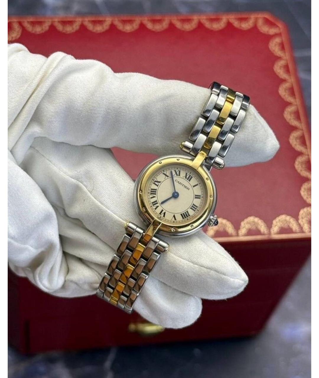 CARTIER Часы из желтого золота, фото 5