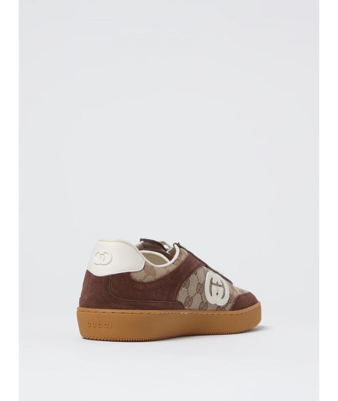 GUCCI Мульти низкие кроссовки / кеды, фото 3