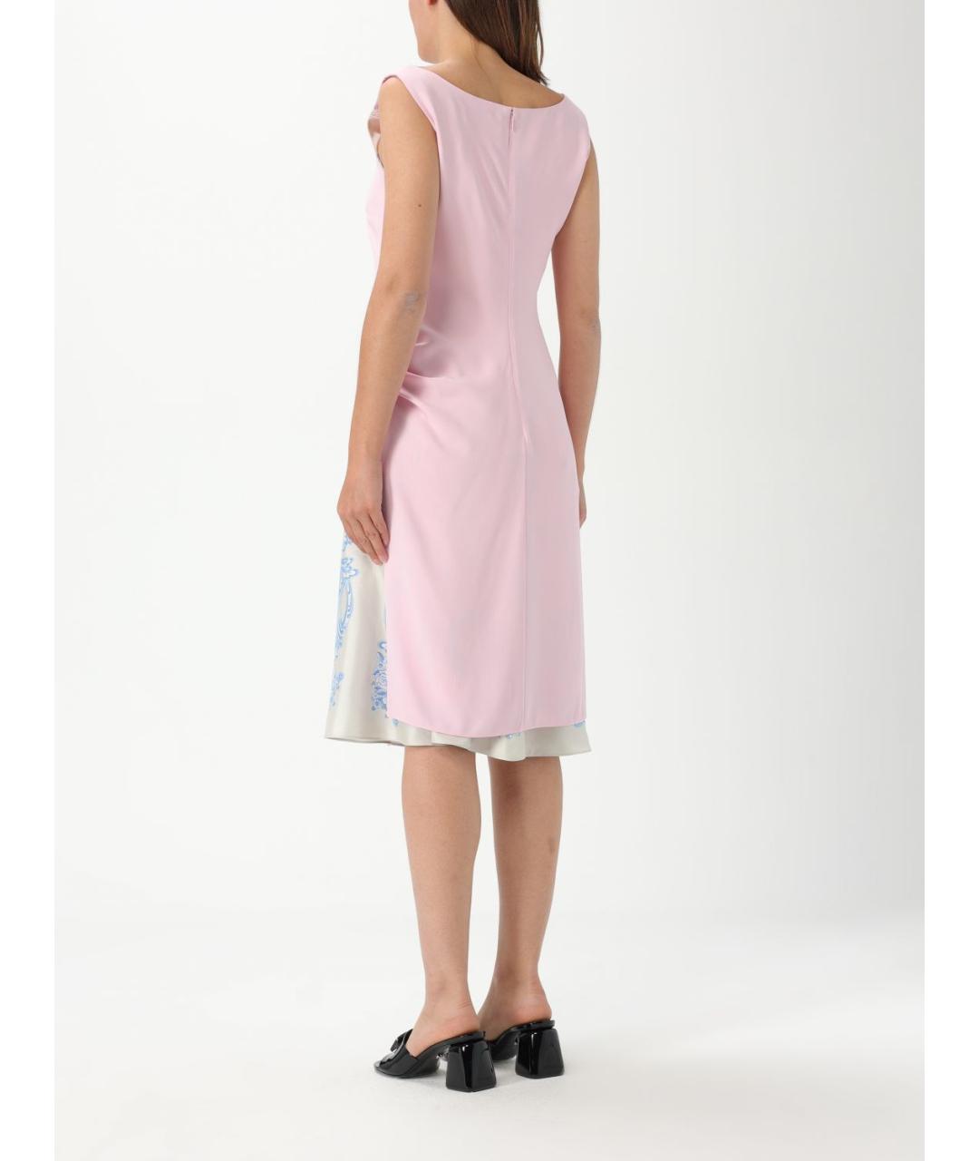 VERSACE Розовое платье, фото 3