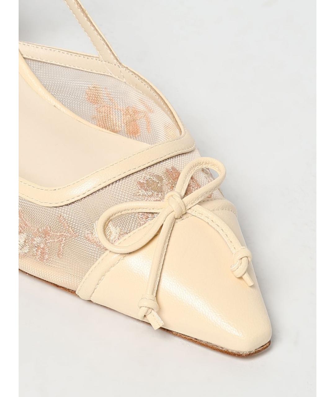 STUART WEITZMAN Бежевые туфли, фото 4