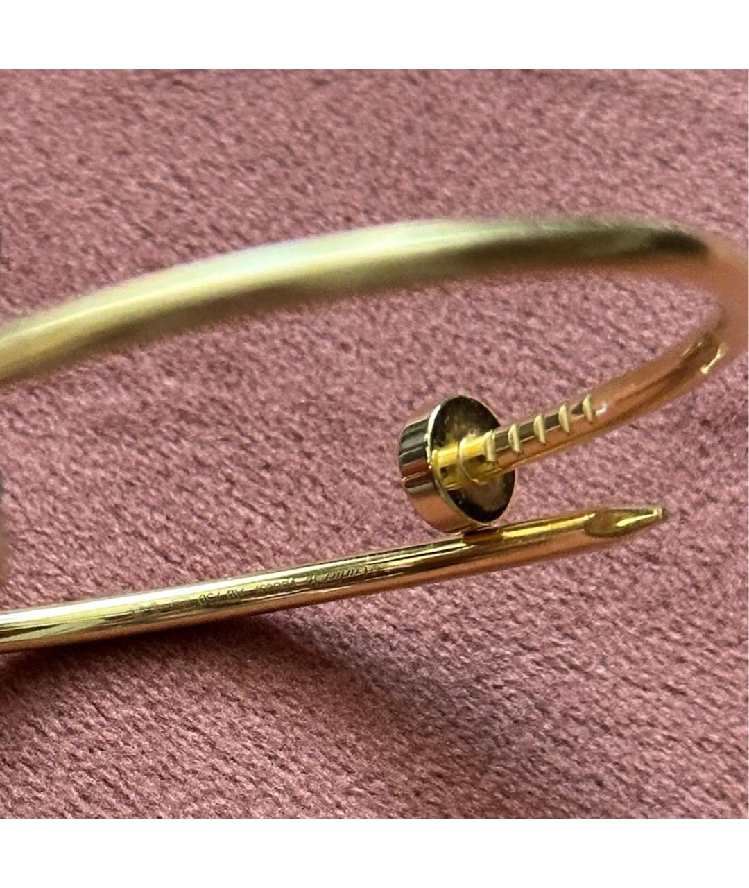 CARTIER Золотой браслет из желтого золота, фото 4