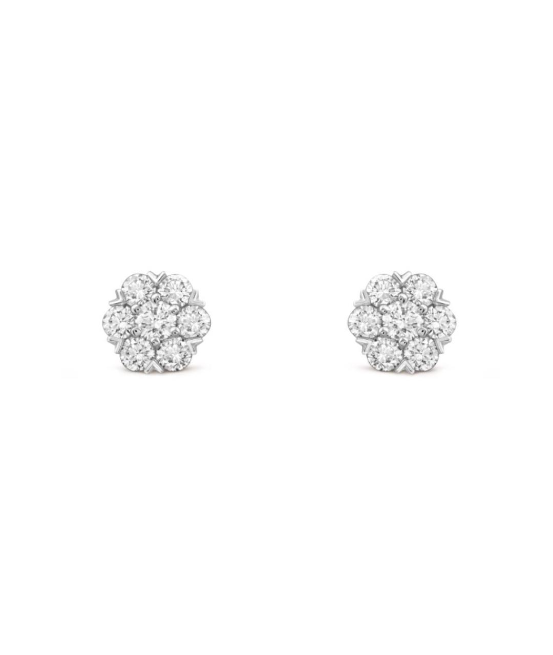 VAN CLEEF & ARPELS Серебряные серьги из белого золота, фото 3