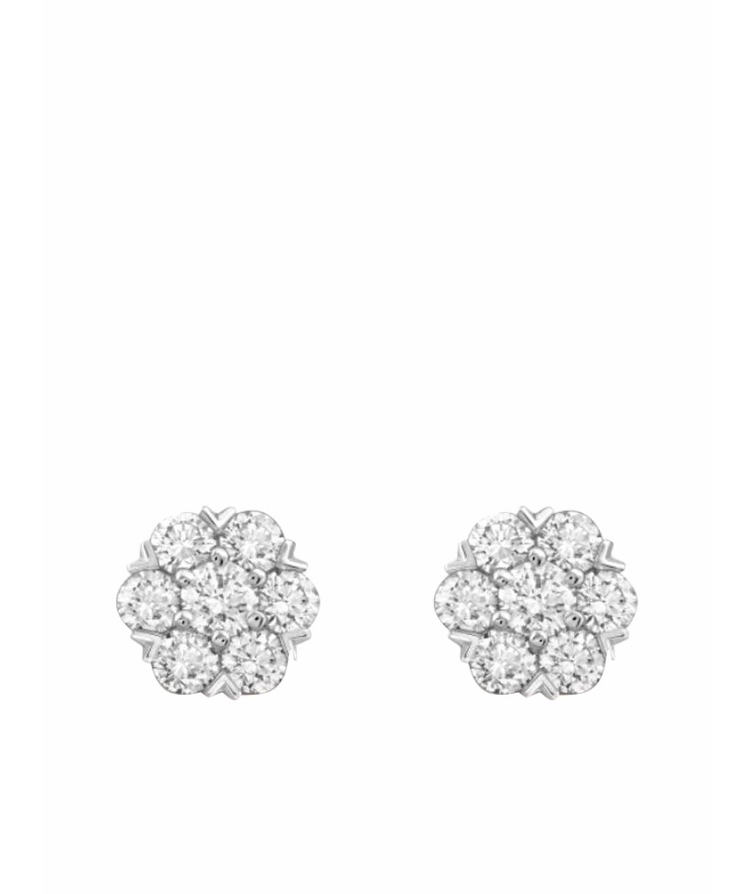 VAN CLEEF & ARPELS Серебряные серьги из белого золота, фото 1