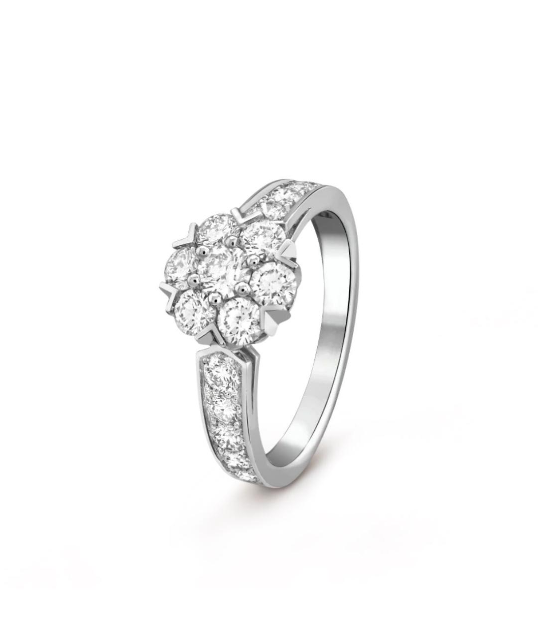 VAN CLEEF & ARPELS Серебряное кольцо из белого золота, фото 4