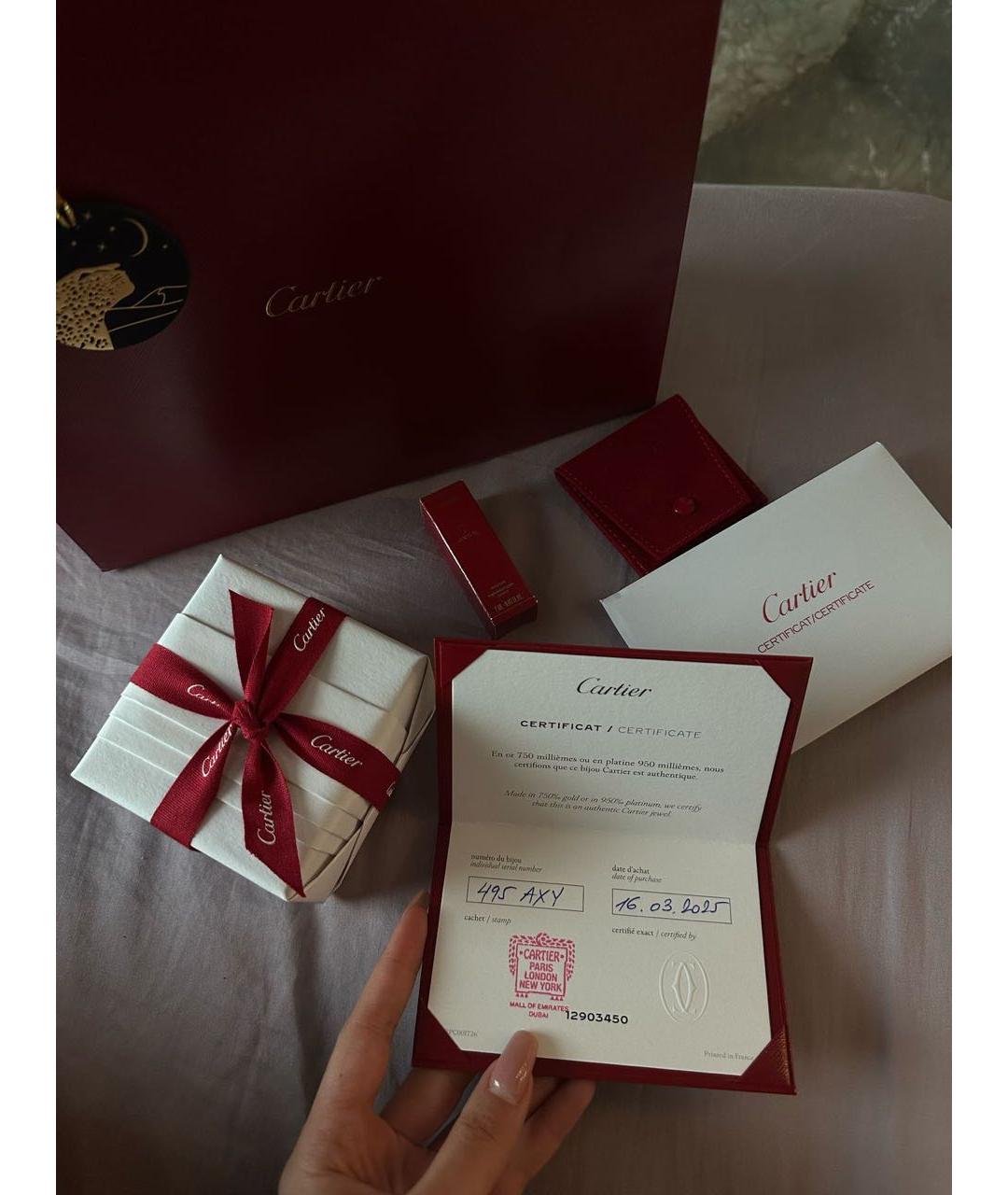 CARTIER Золотое кольцо из желтого золота, фото 3