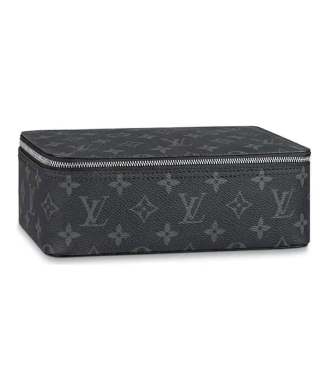 LOUIS VUITTON Черная косметичка, фото 4