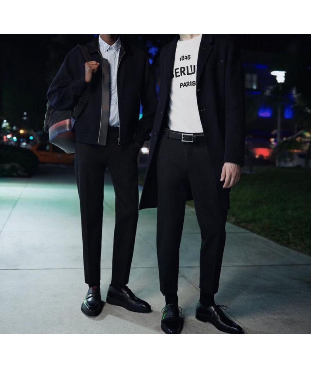 BERLUTI Белая хлопковая футболка, фото 8