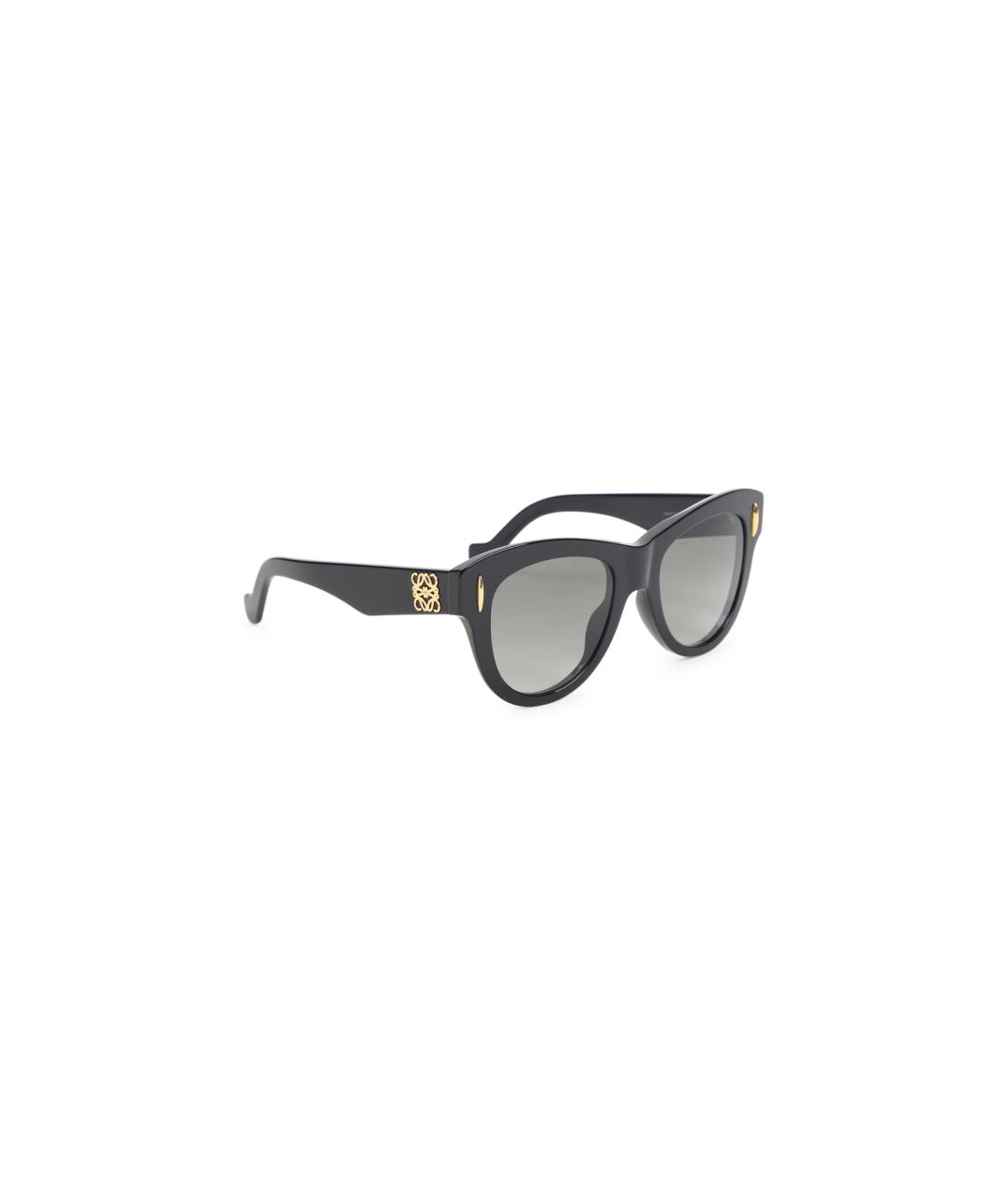 LOEWE Черные пластиковые солнцезащитные очки, фото 1