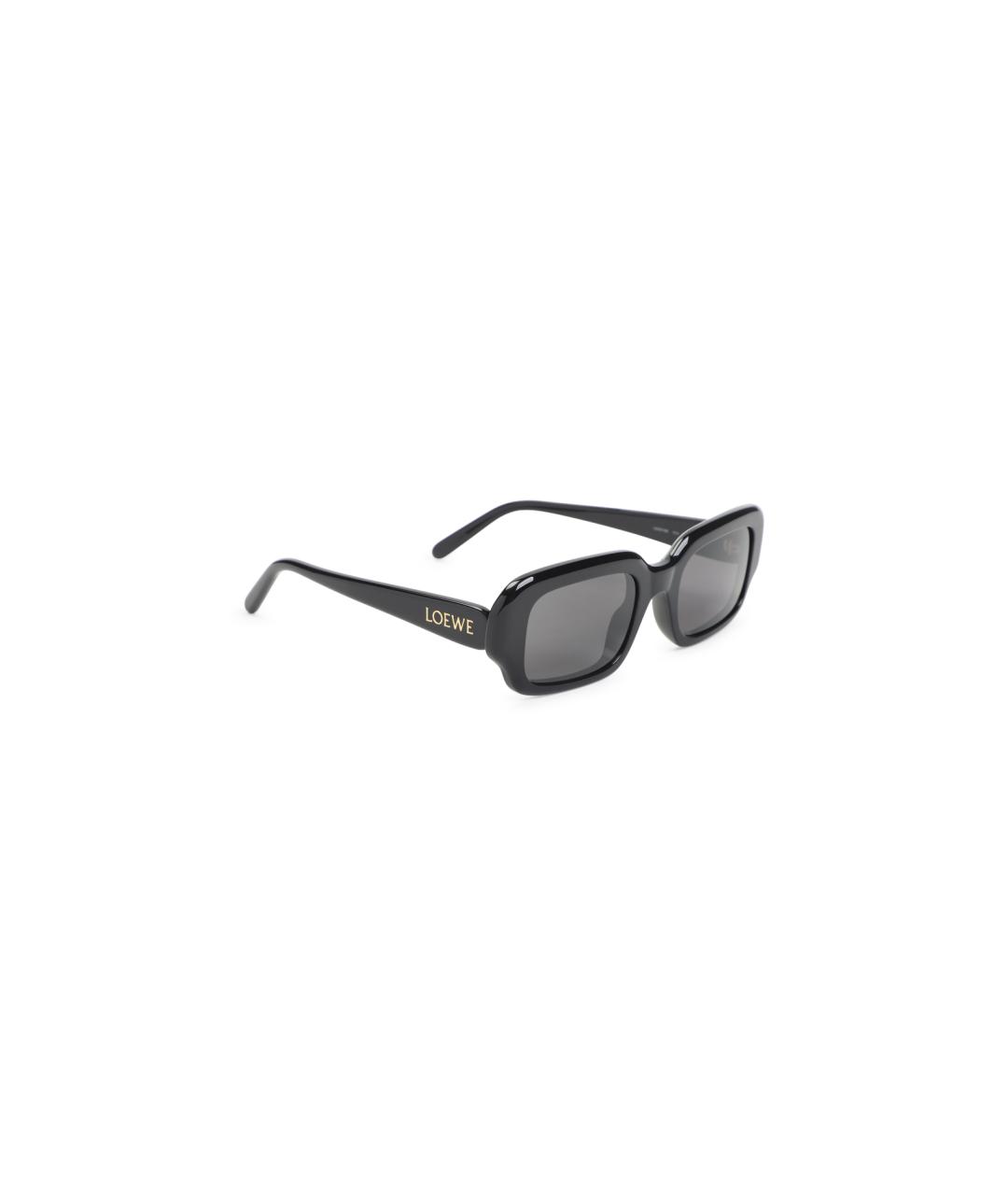 LOEWE Черные пластиковые солнцезащитные очки, фото 1