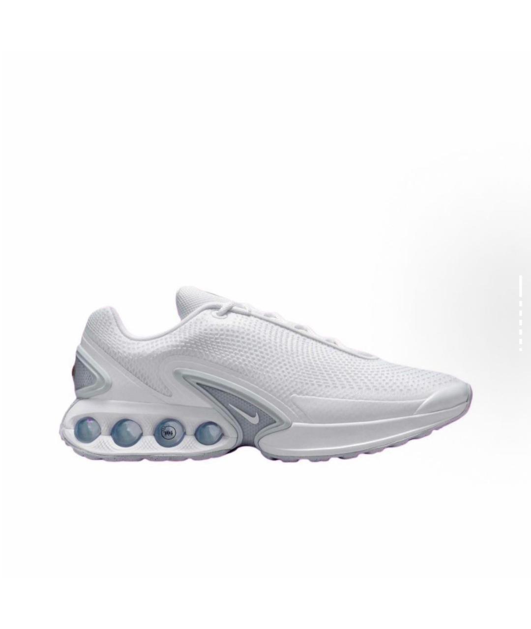 NIKE Белые текстильные низкие кроссовки / кеды, фото 7