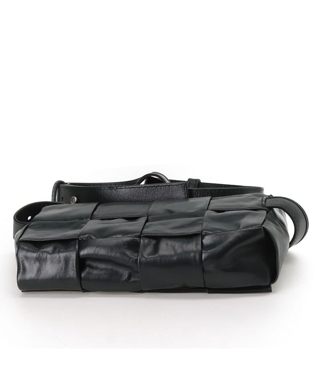 BOTTEGA VENETA Черная поясная сумка, фото 5
