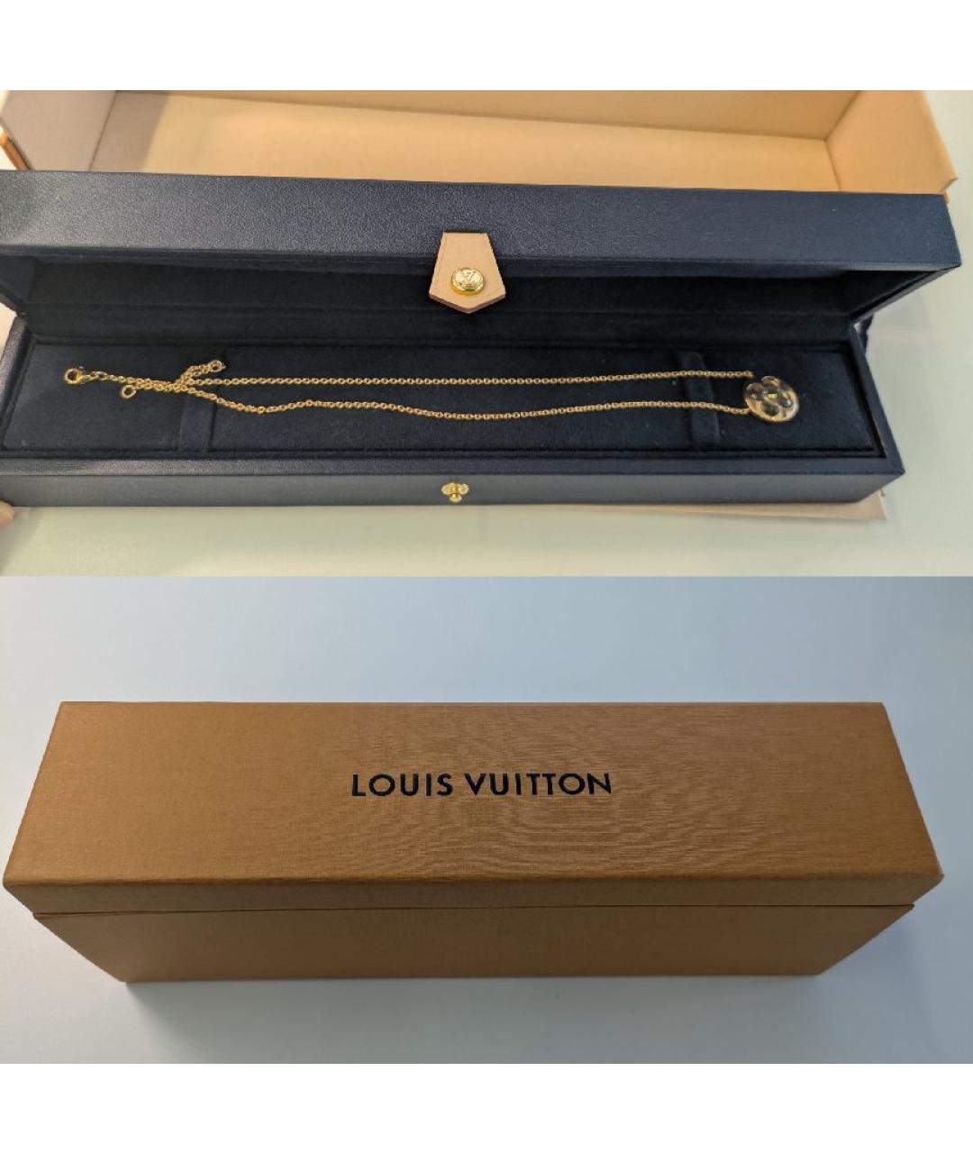 LOUIS VUITTON Золотая подвеска из розового золота, фото 4