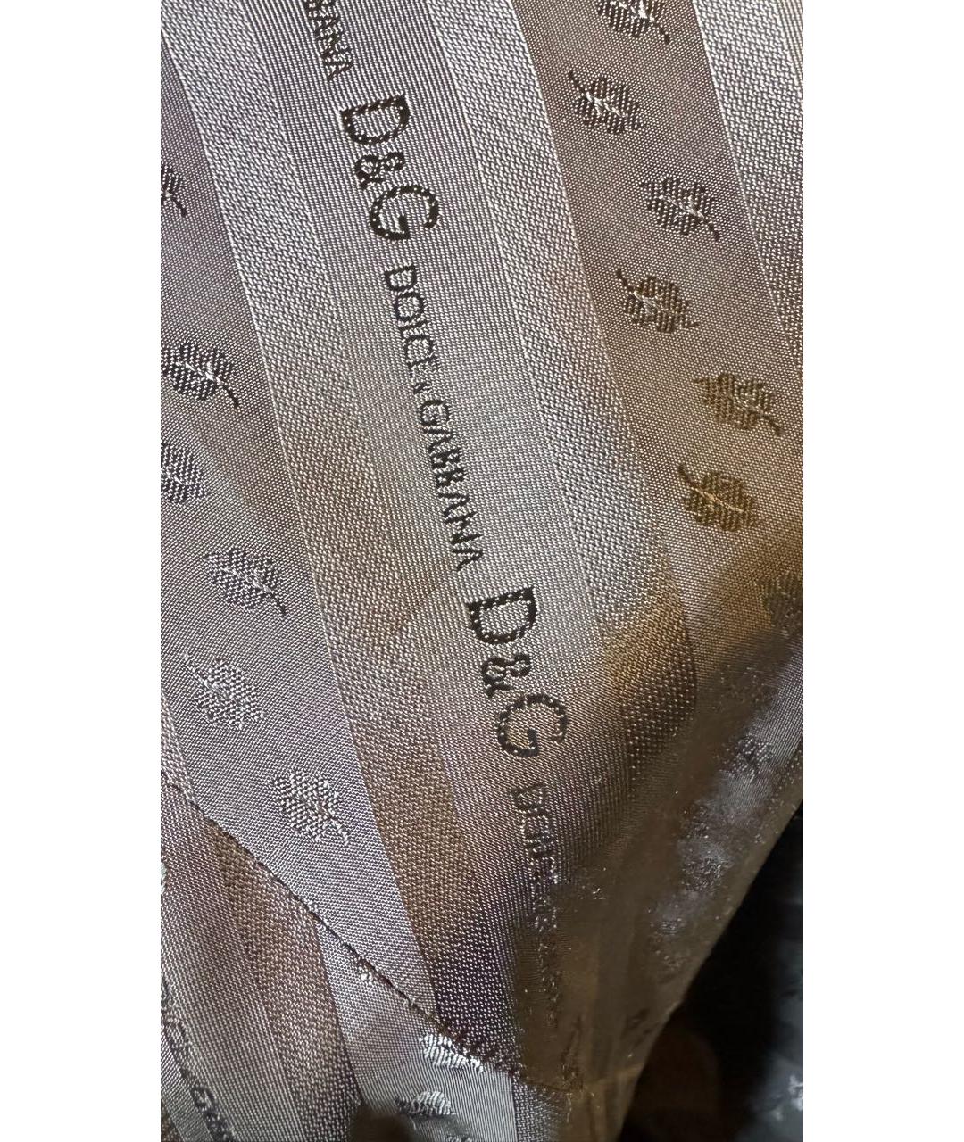 DOLCE&GABBANA Антрацитовый шерстяной жилет, фото 8