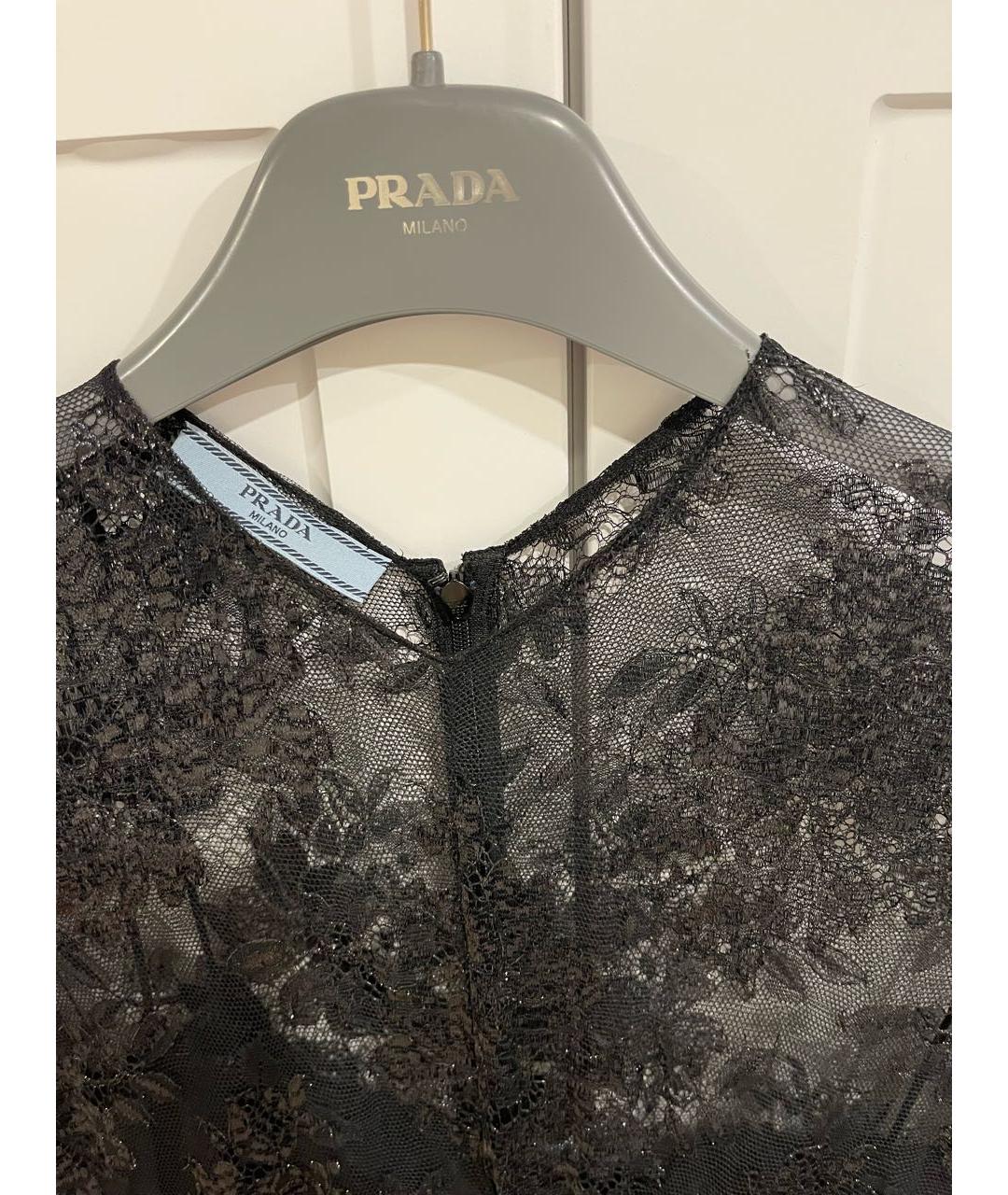 PRADA Черное вечернее платье, фото 4