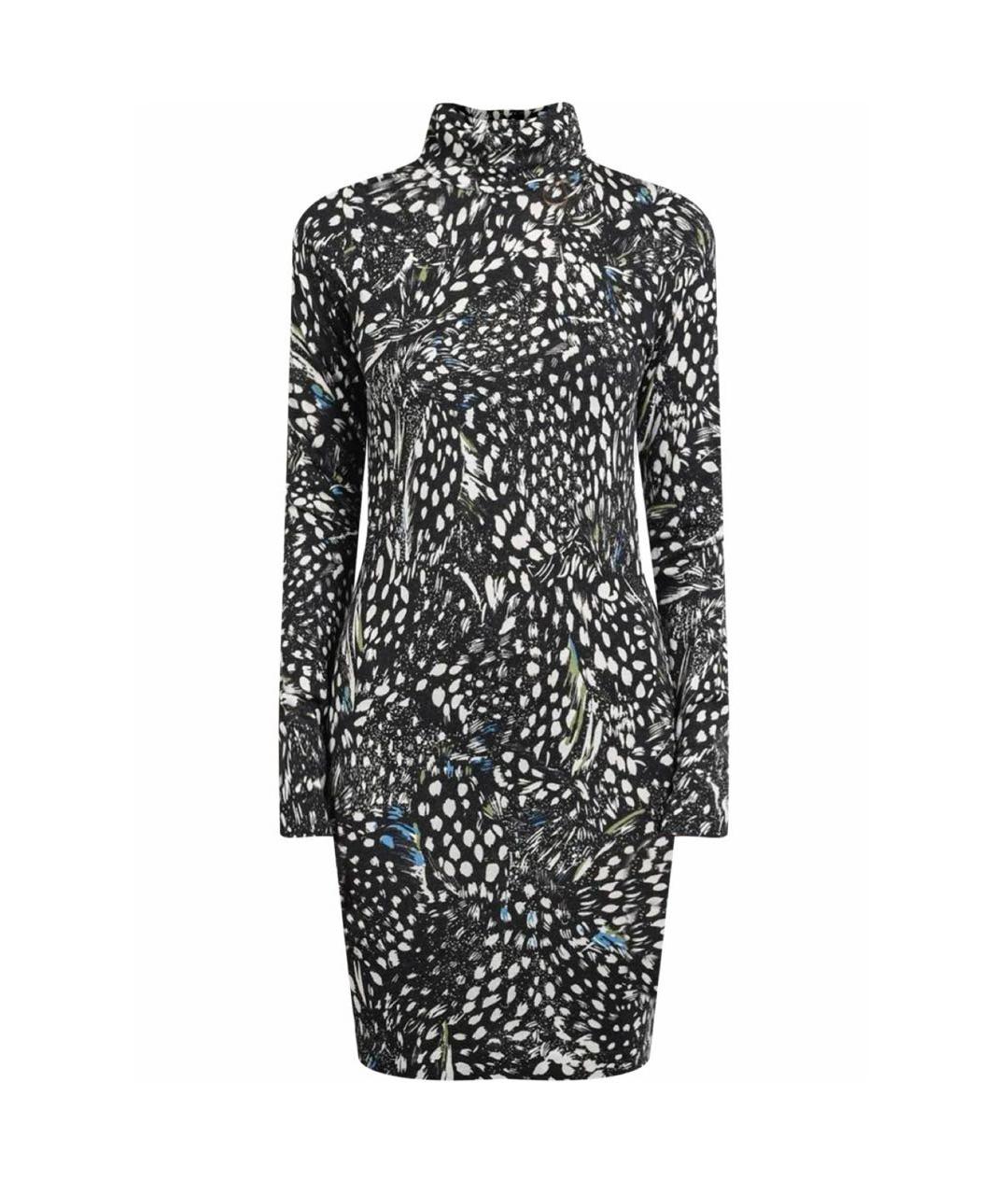 DIANE VON FURSTENBERG Мульти шерстяное повседневное платье, фото 5