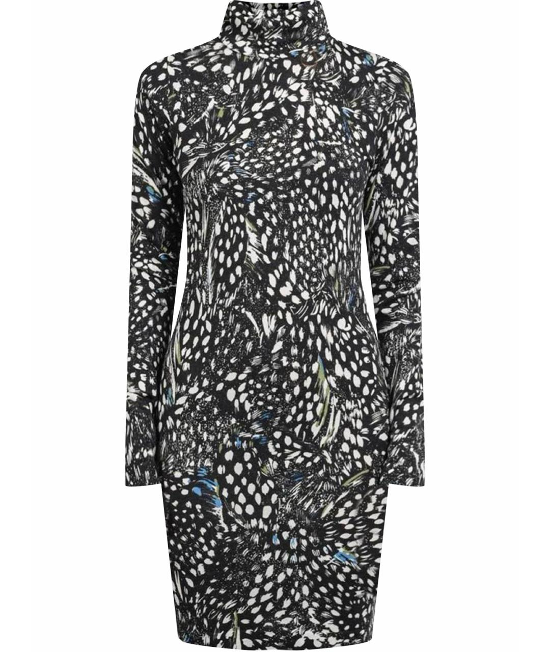 DIANE VON FURSTENBERG Мульти шерстяное повседневное платье, фото 1