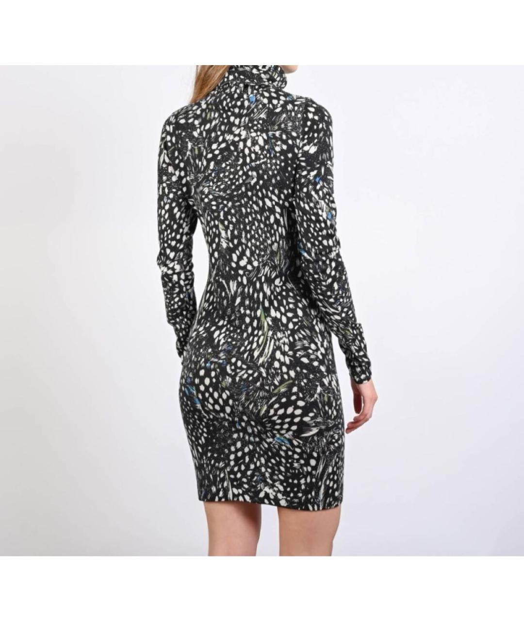 DIANE VON FURSTENBERG Мульти шерстяное повседневное платье, фото 3