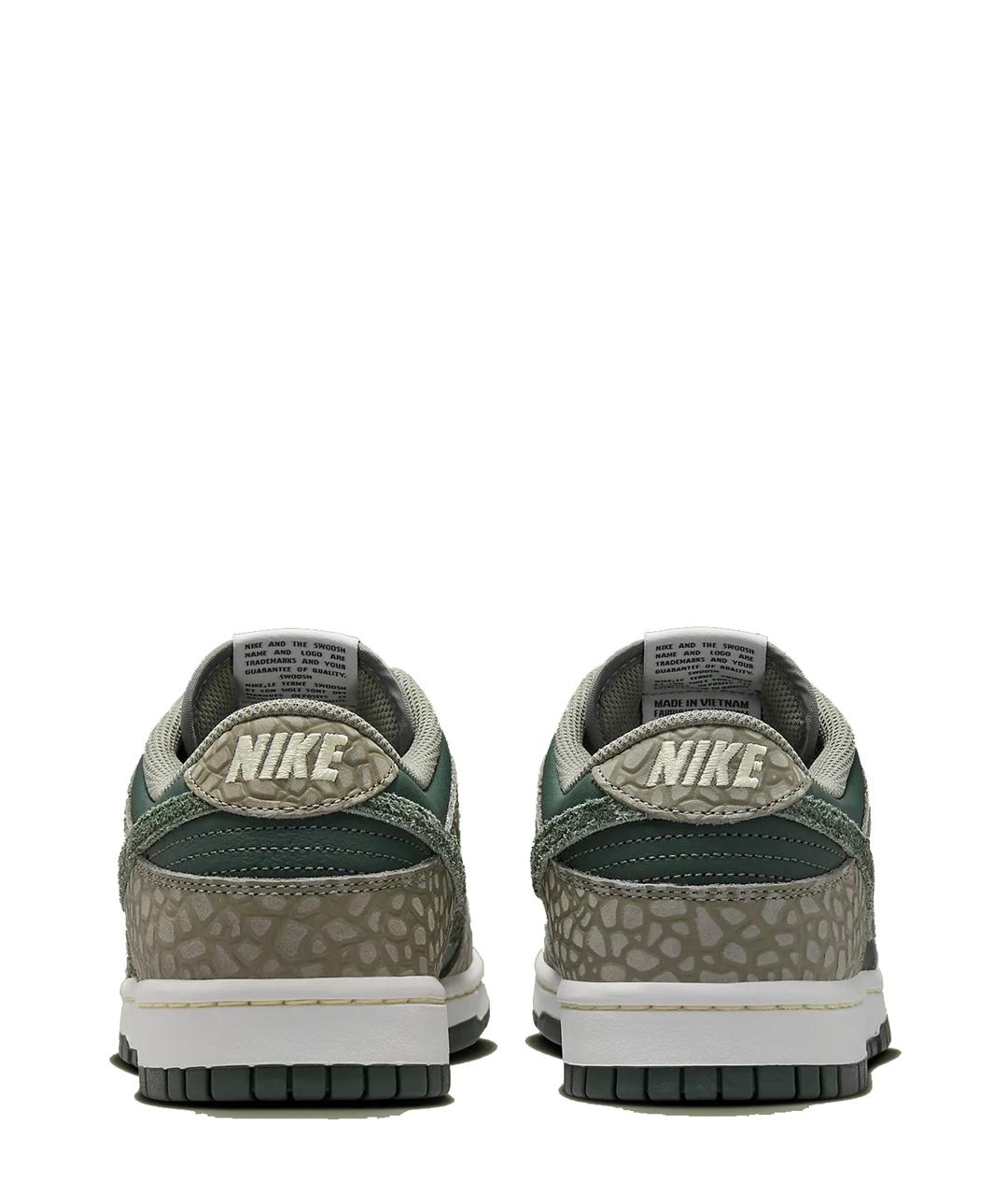 NIKE Зеленые низкие кроссовки / кеды, фото 3
