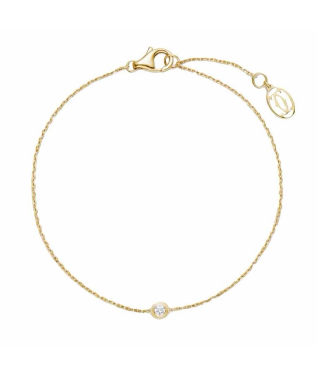 CARTIER Золотой браслет из желтого золота, фото 1