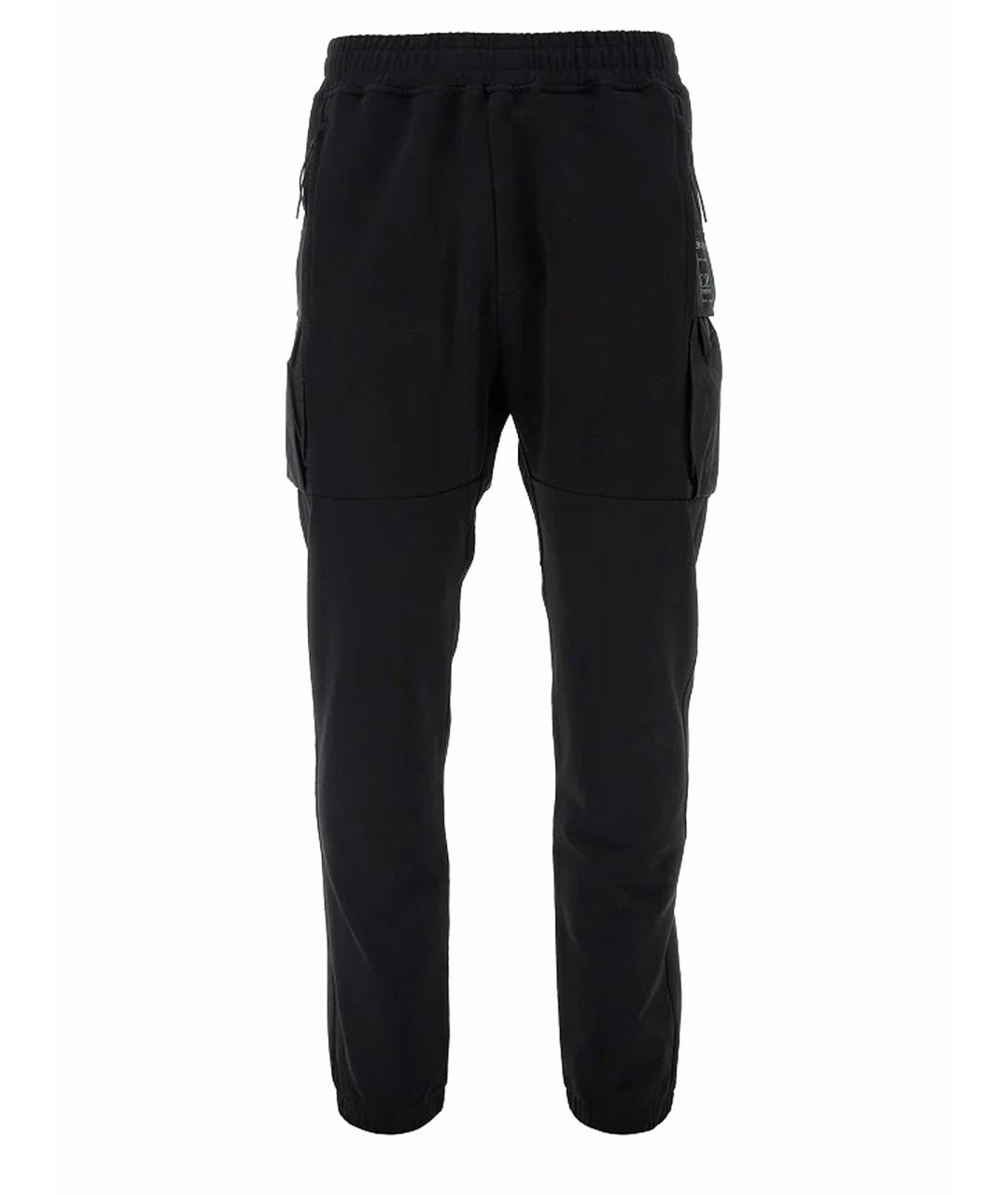 CP COMPANY Черные хлопковые повседневные брюки, фото 1