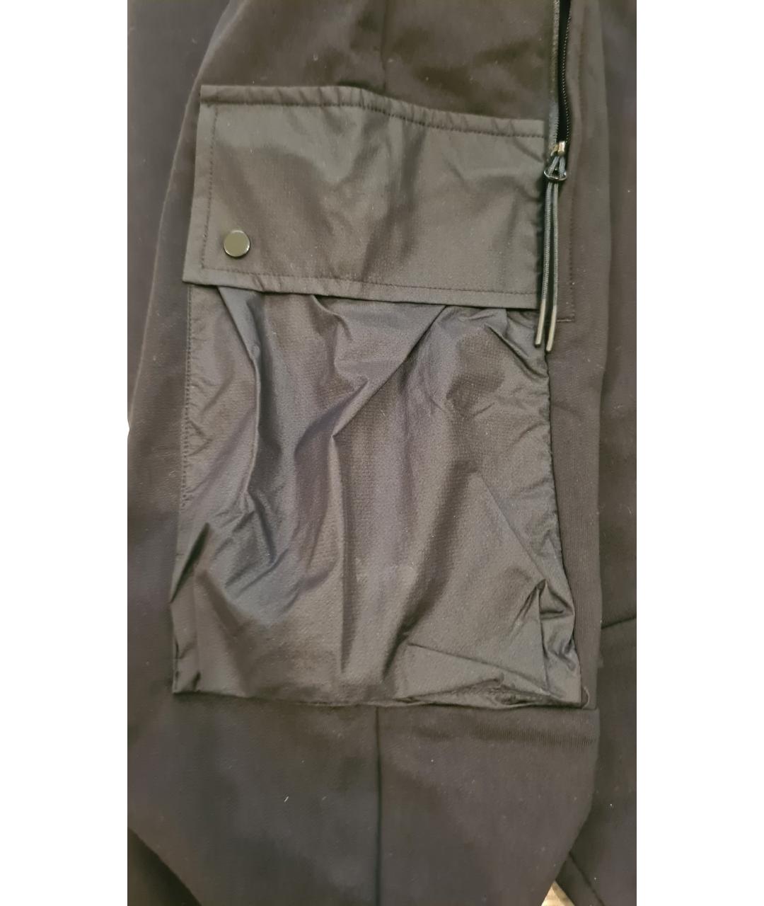 CP COMPANY Черные хлопковые повседневные брюки, фото 6