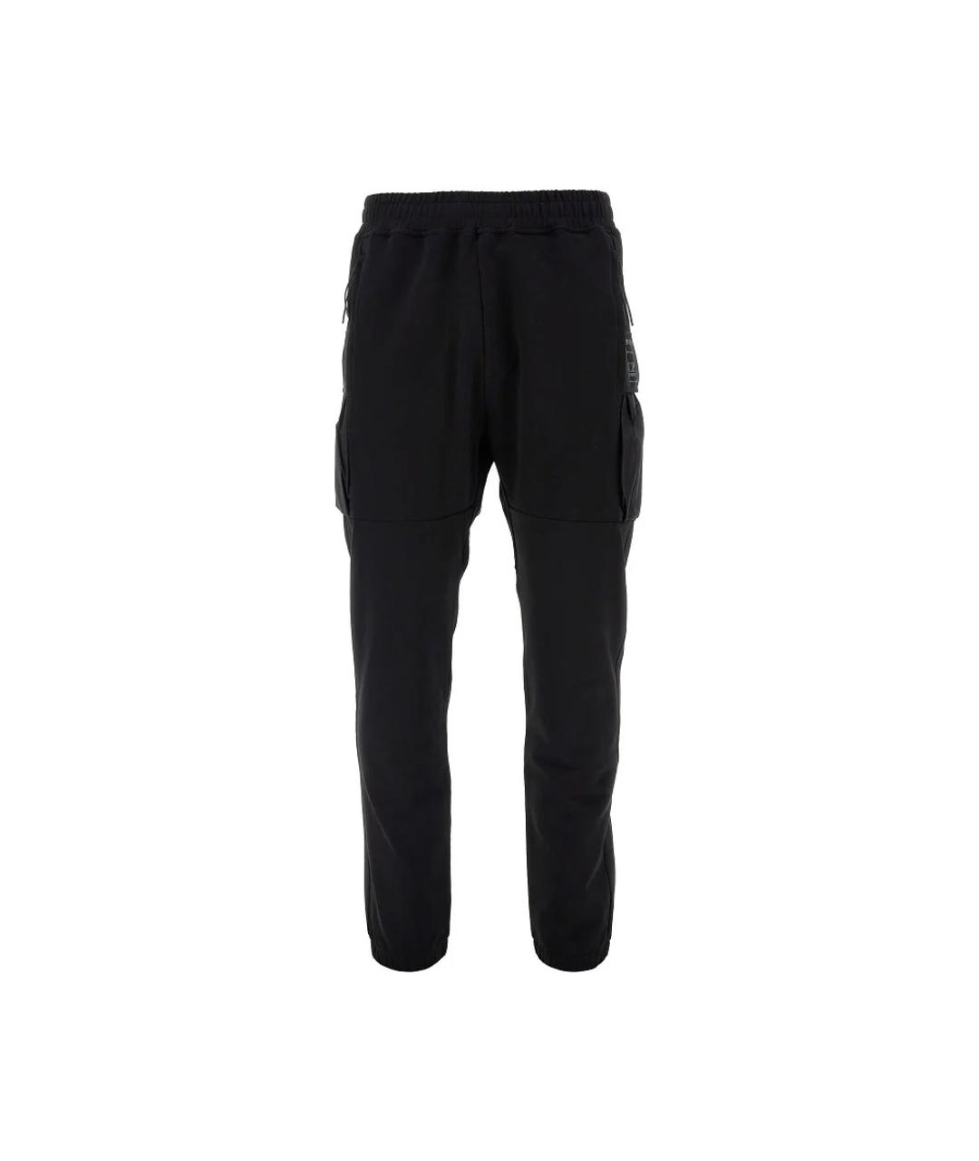 CP COMPANY Черные хлопковые повседневные брюки, фото 10
