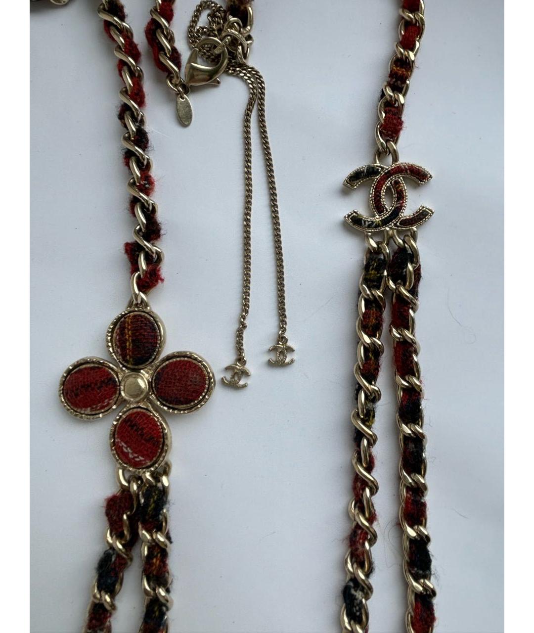 CHANEL Латунное колье, фото 4