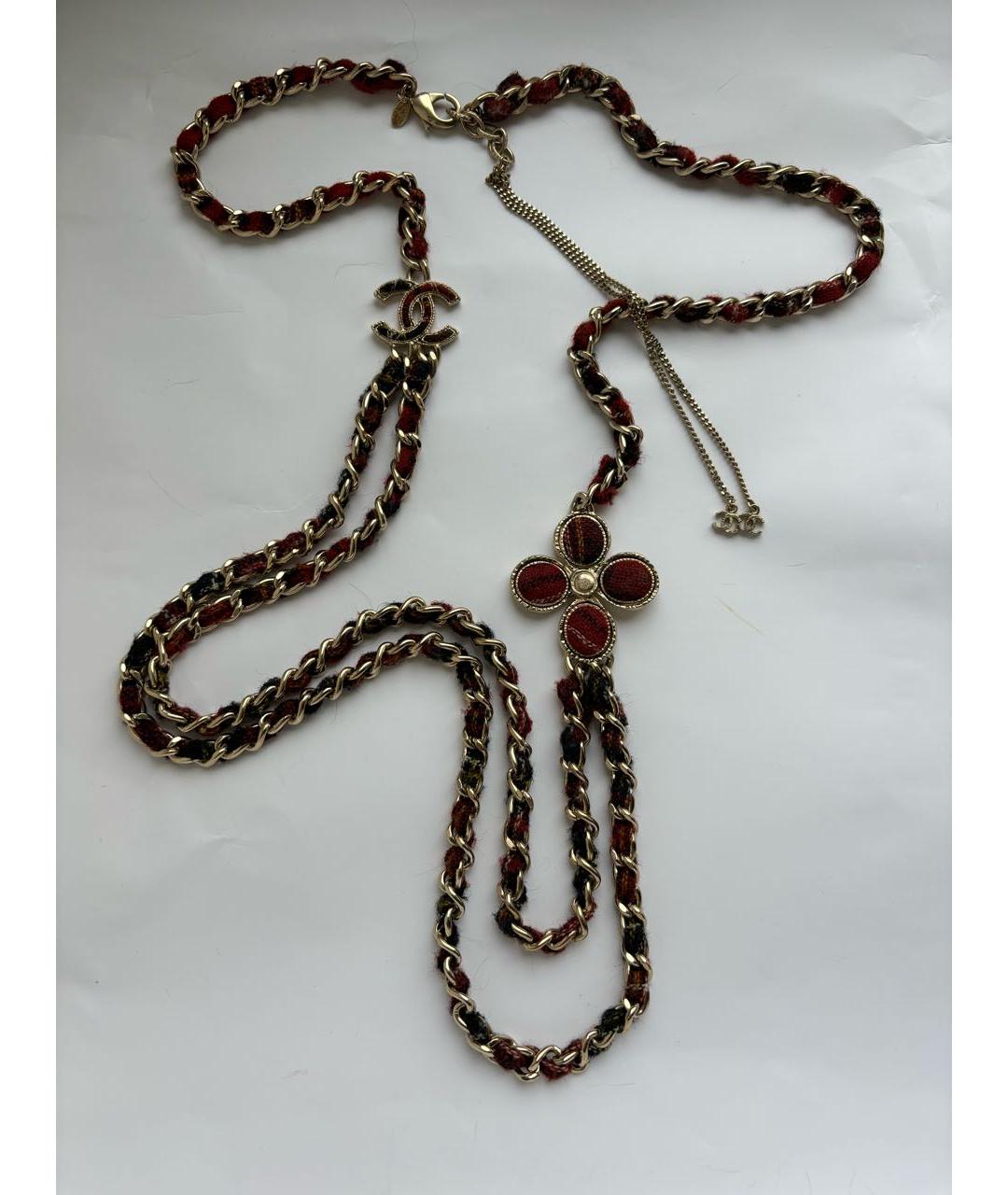 CHANEL Латунное колье, фото 5