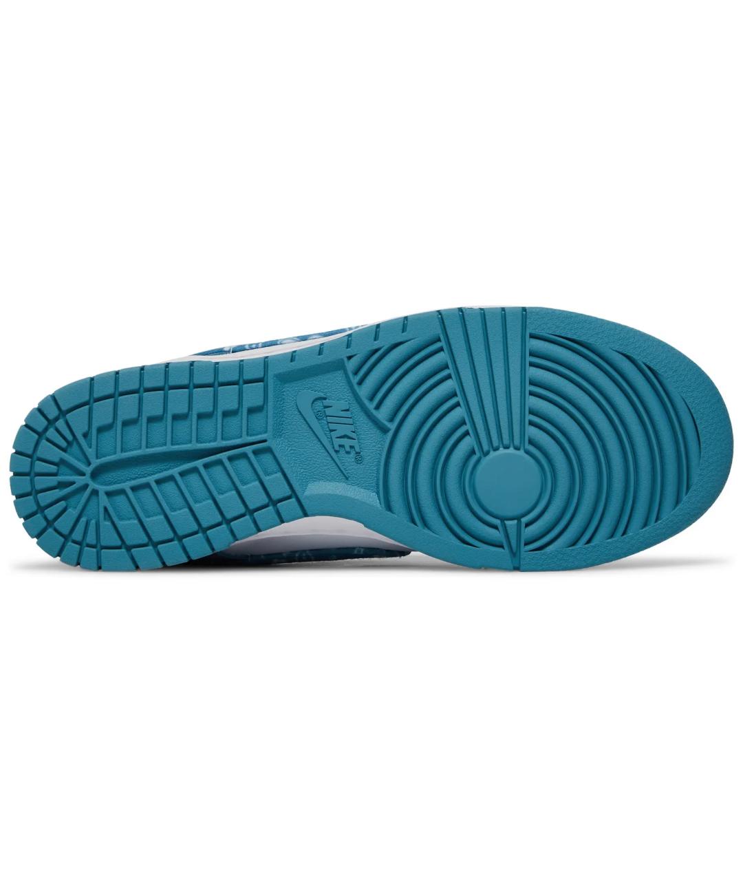 NIKE Голубые кожаные кеды, фото 5