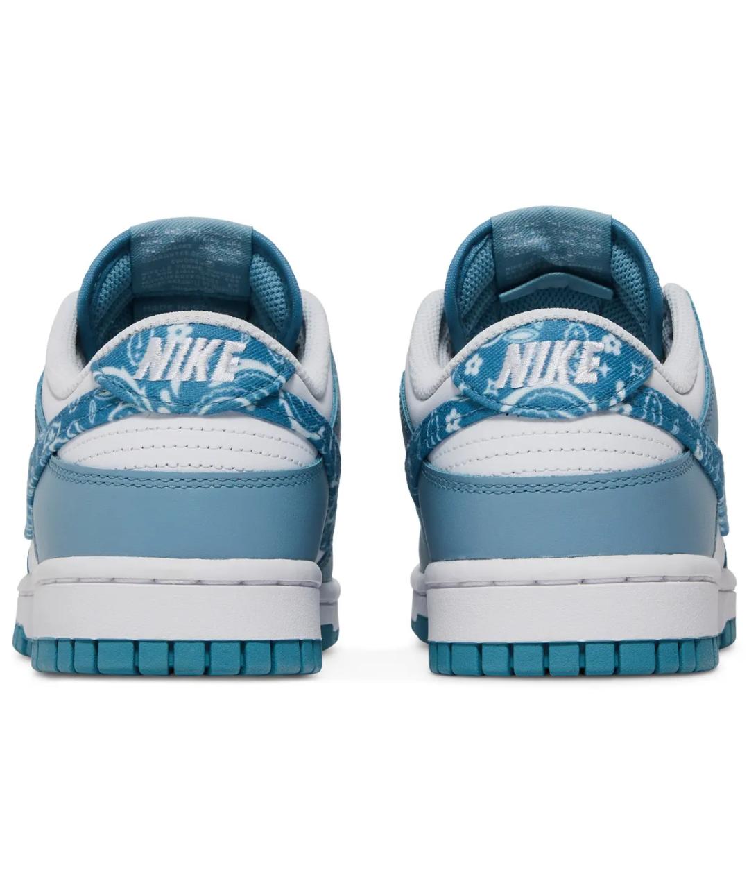 NIKE Голубые кожаные кеды, фото 4
