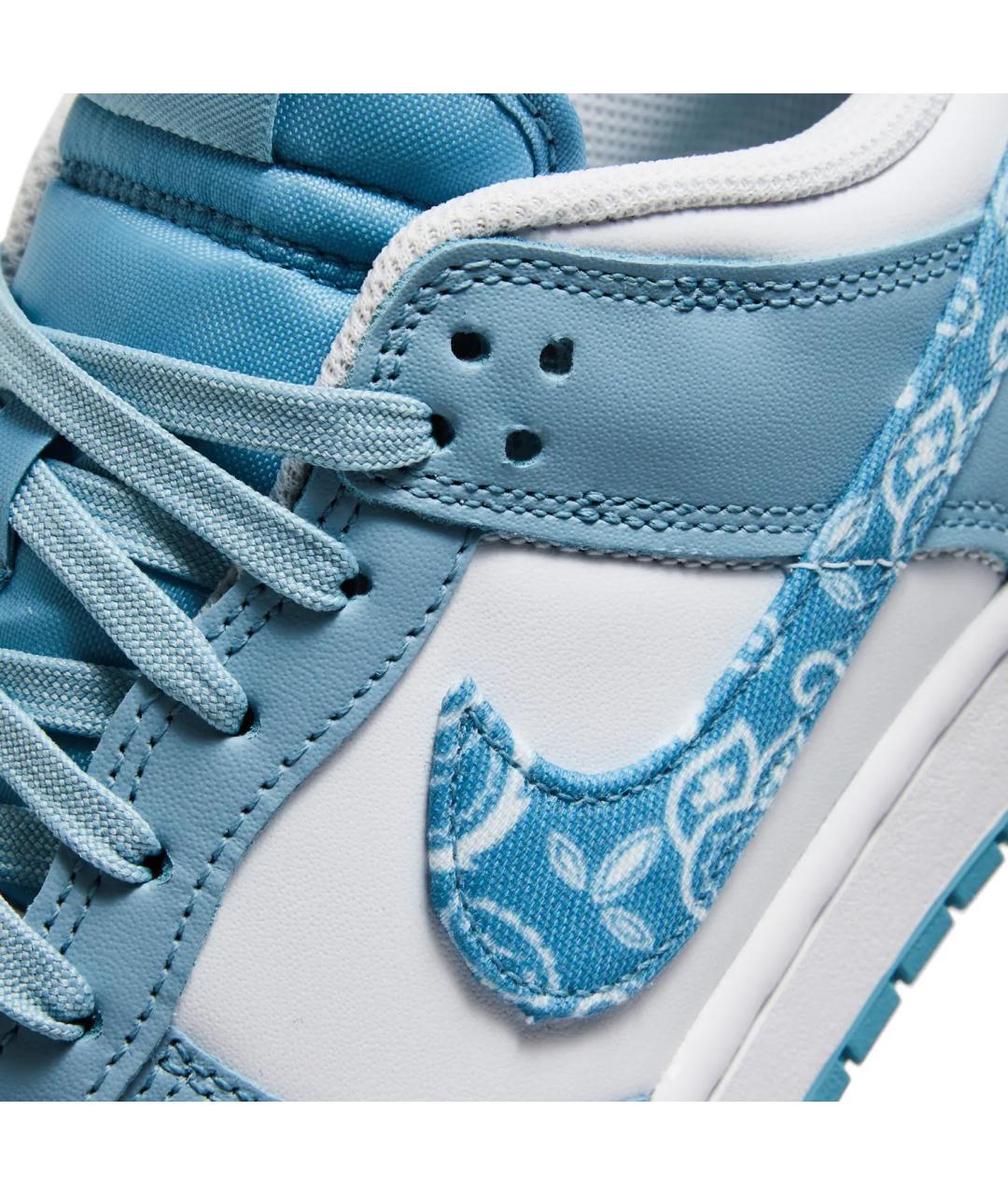 NIKE Голубые кожаные кеды, фото 3