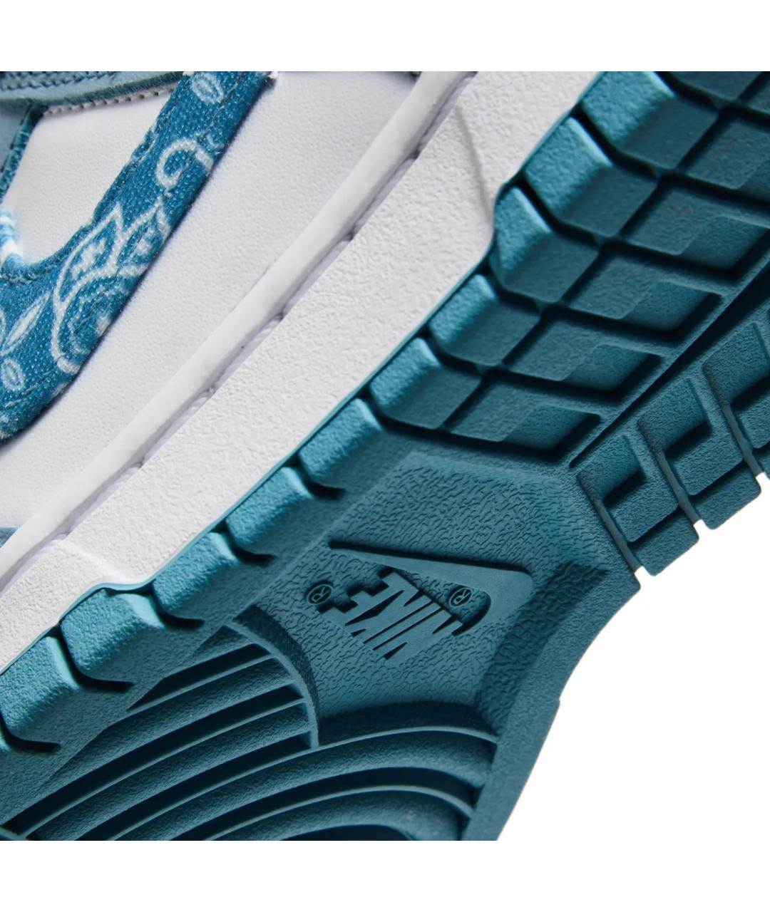 NIKE Голубые кожаные кеды, фото 6