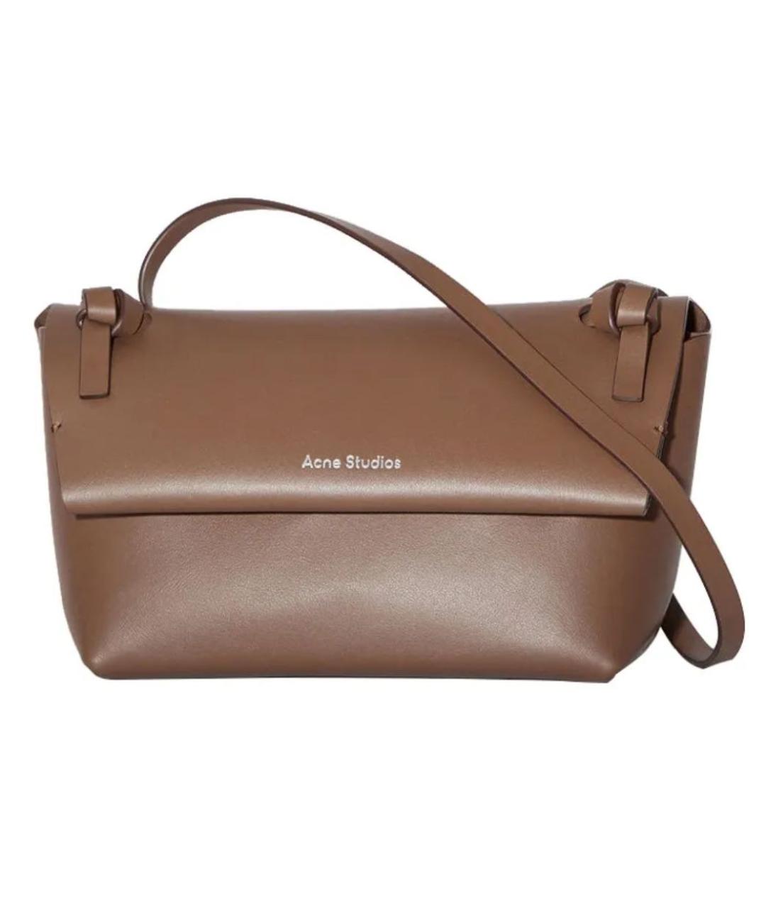 ACNE STUDIOS Коричневая сумка через плечо, фото 1