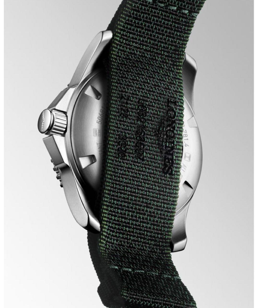 LONGINES Зеленые часы, фото 3