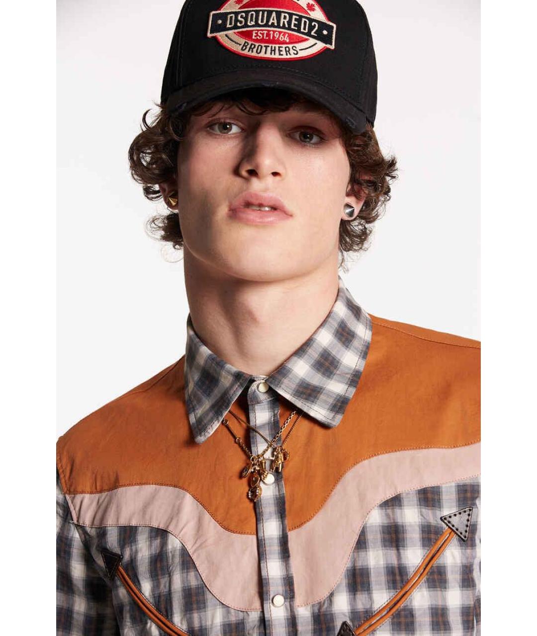 DSQUARED2 Черная кепка/бейсболка, фото 6